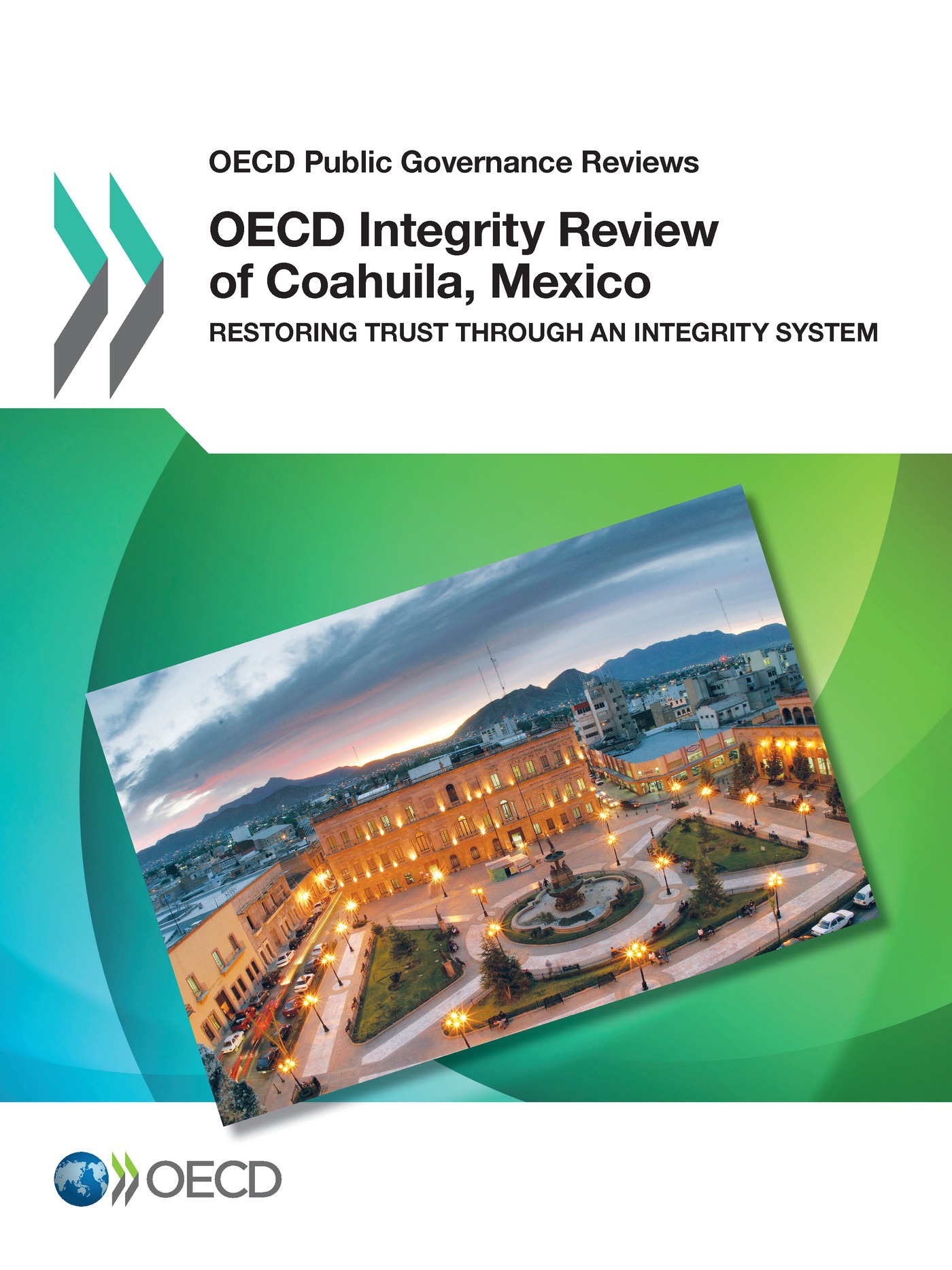 Couverture ebook de OECD Integrity Review of Coahuila, Mexico, de Collectif