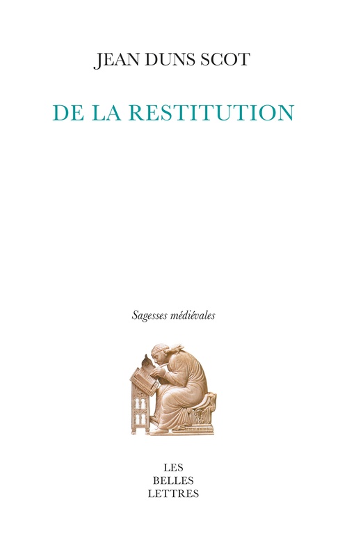 Couverture ebook de De la restitution, de Jean Duns Scot