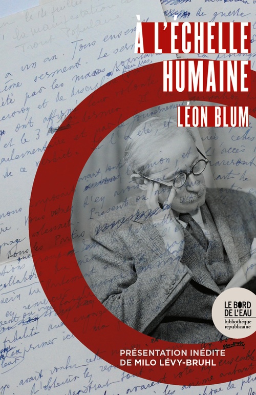 ebook cover of À l'échelle humaine, by Léon Blum