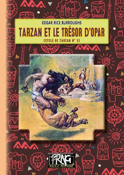 Couverture ebook de Tarzan et le trésor d'Opar (cycle de Tarzan, n° 5), de Edgar Rice Burroughs