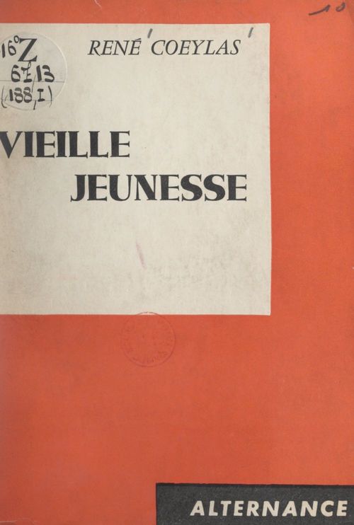 ebook cover of Vieille jeunesse (1). Premiers éveils, by Rene Coeylas