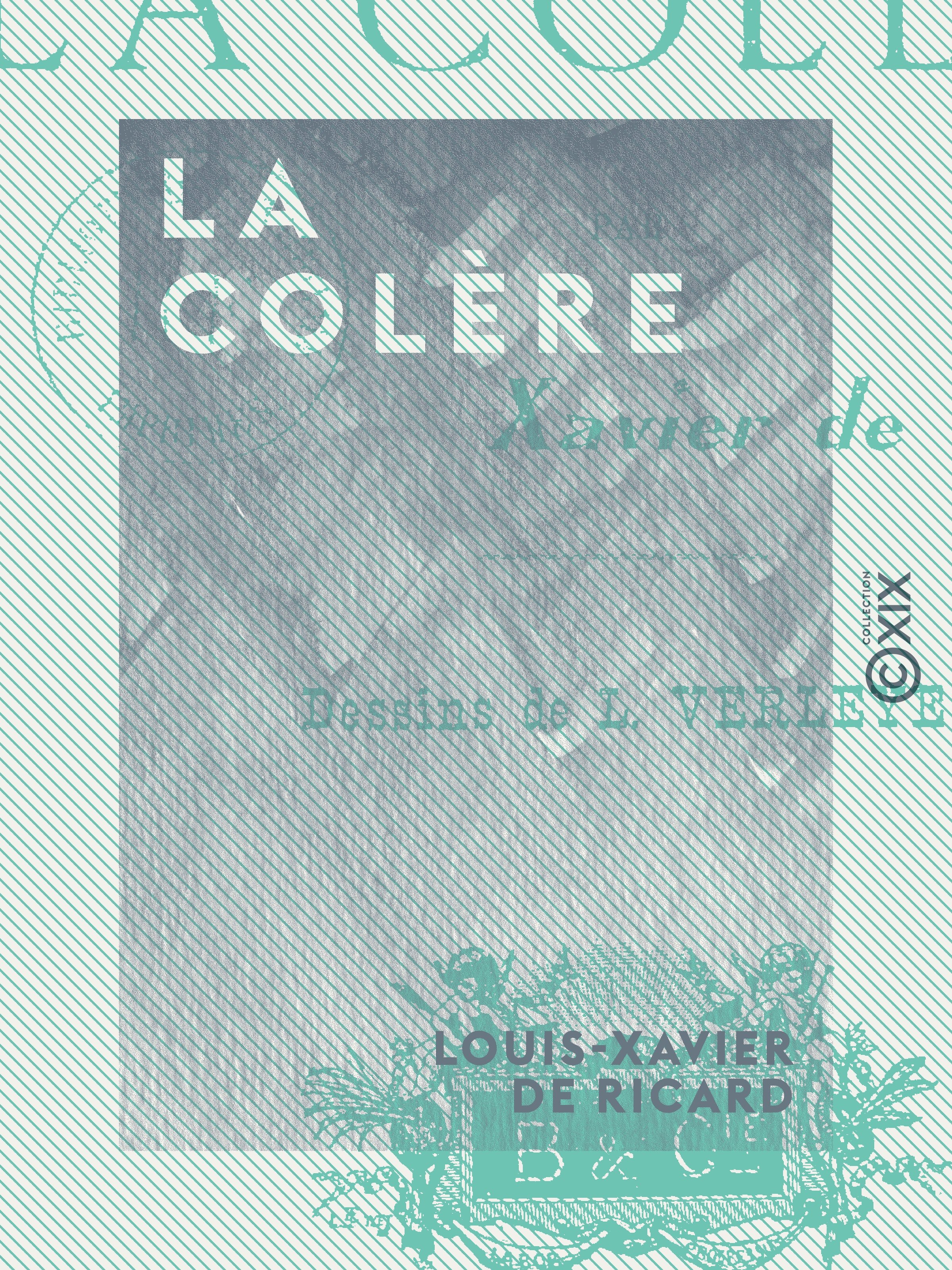 Couverture ebook de La Colère - Les sept péchés capitaux, de Louis-Xavier De Ricard