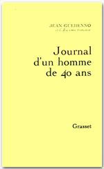 Couverture ebook de Journal d'un homme de 40 ans, de Jean Guéhenno