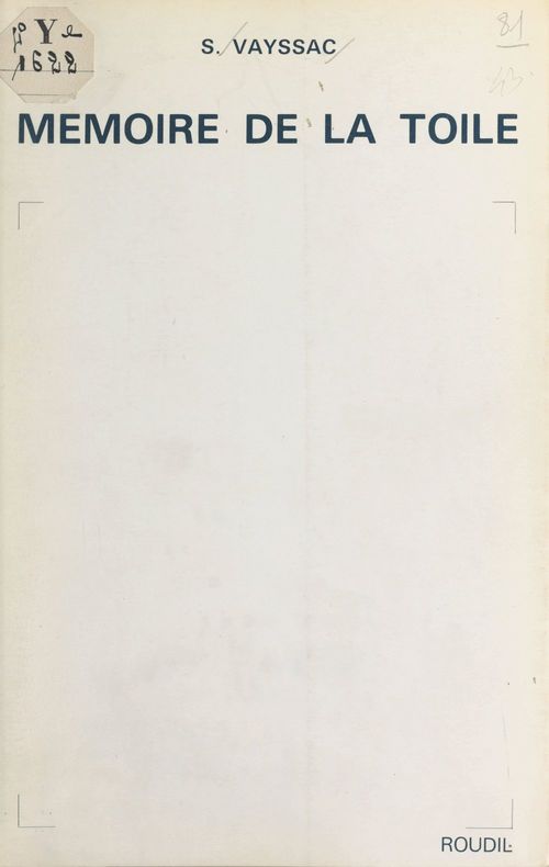 ebook cover of Mémoire de la toile, by Suzanne Vayssac