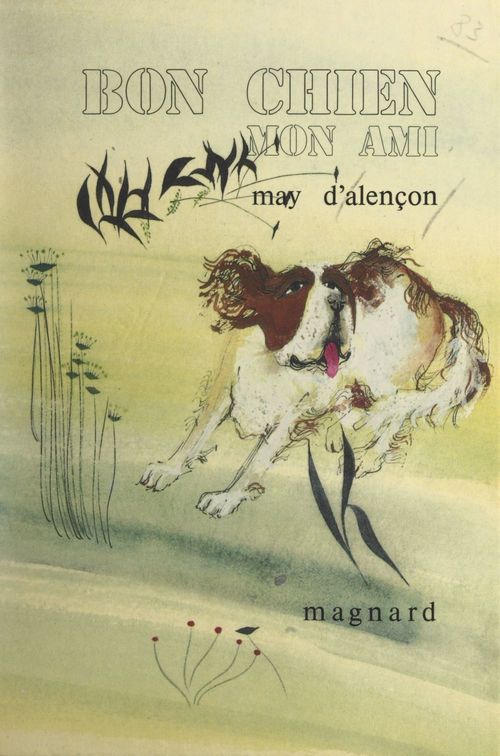 Couverture ebook de Bon chien, mon ami, de May d' Alençon