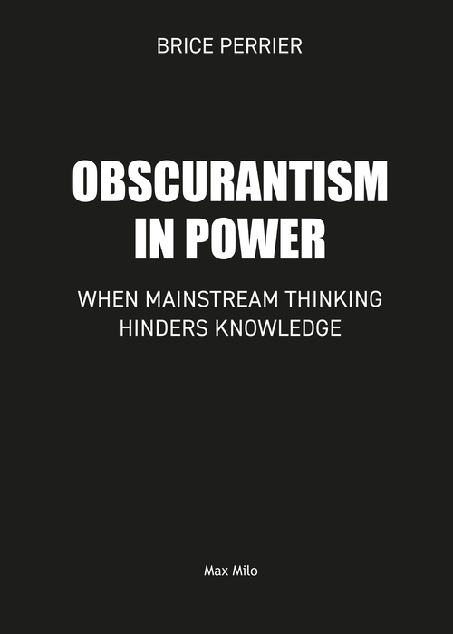 Couverture ebook de Obscurantism in power, de Brice Perrier