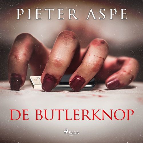 Couverture audiobook de De butlerknop, de Pieter Aspe