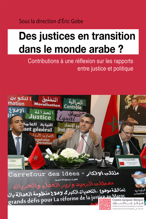 Couverture ebook de Des justices en transition dans le monde arabe ?, de Eric Gobe