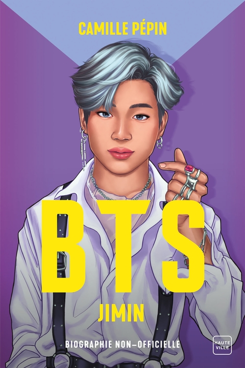 Couverture ebook de BTS Jimin, la biographie non-officielle, de Camille Pépin