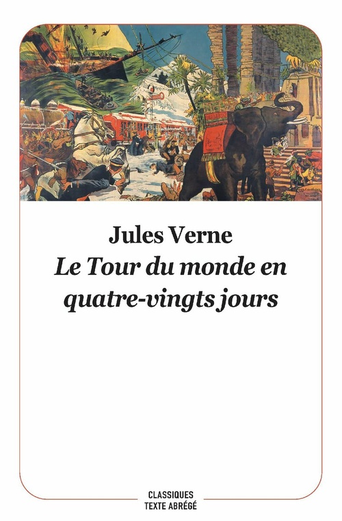 Couverture ebook de Le tour du monde en quatre-vingts jours, de Jules Verne
