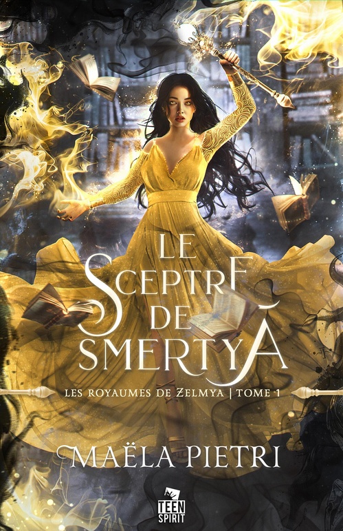 ebook cover of Le sceptre de Smertya, by Maëla Pietri