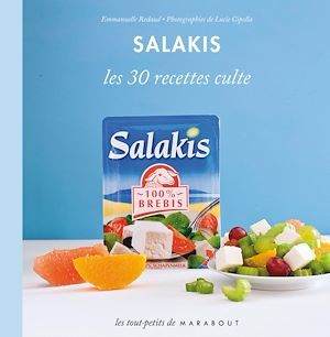 Couverture ebook de Les 30 recettes à préparer avec le fromage Salakis, de Collectif