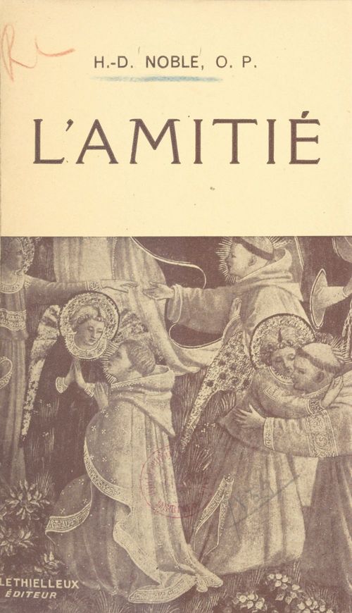 ebook cover of L'amitié, by Henri-Dominique Noble