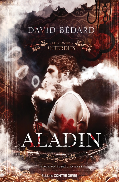 ebook cover of Aladin, by David Bédard