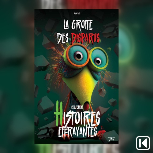 Couverture audiobook de La grotte des disparus, de Alain Ruiz