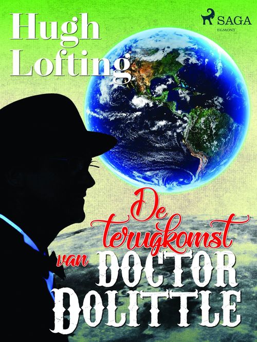 ebook cover of De terugkomst van doctor Dolittle, by Hugh Lofting