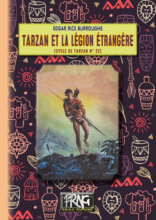 Couverture ebook de Tarzan et la Légion étrangère (cycle de Tarzan n° 22), de Edgar Rice Burroughs