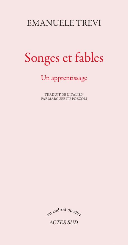 ebook cover of Songes et fables, by Emanuele Trevi