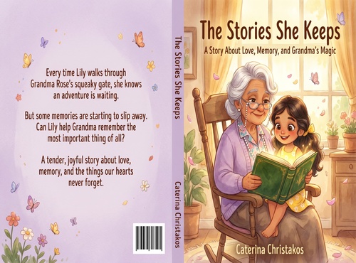 ebook cover of The Stories She Keeps, by Caterina Christakos