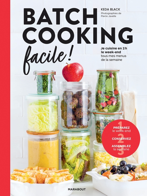 ebook cover of Mes premiers pas en batch cooking, by Keda Black