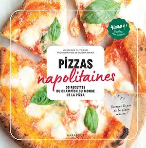 Couverture ebook de Pizzas napolitaines, de Giuseppe Cutraro