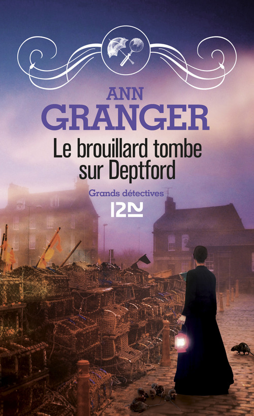 ebook cover of Le brouillard tombe sur Deptford, by Ann Granger