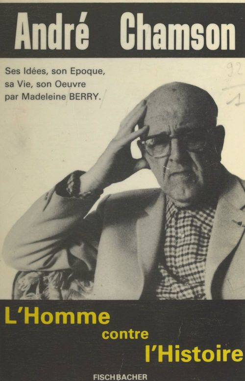 Couverture ebook de André Chamson, de Madeleine Berry