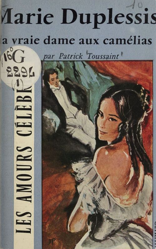 Couverture ebook de Marie Duplessis, de Patrick Toussaint