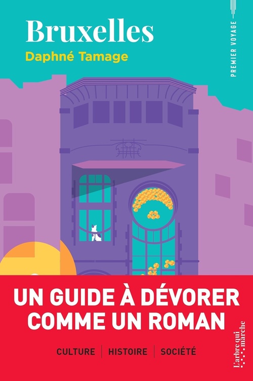 Couverture ebook de Bruxelles, de Daphné Tamage