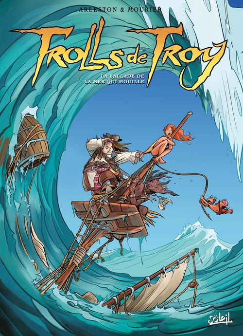 ebook cover of Trolls de Troy T26 - La ballade de la mer qui mouille, by Christophe Arleston