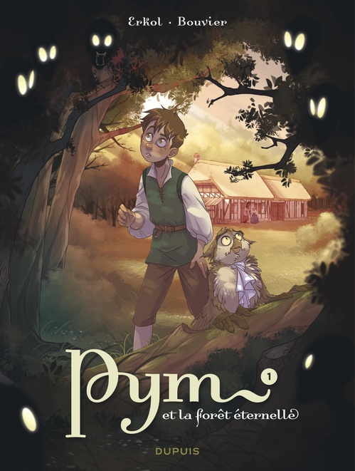 Couverture ebook de Pym et la forêt éternelle - Tome 1 - La nuit des hurleurs, de Fuat Erkol