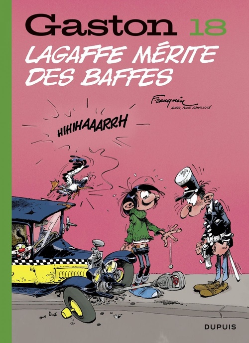 ebook cover of Gaston - Tome 18 - Lagaffe mérite des baffes, by Jidéhem, André Franquin