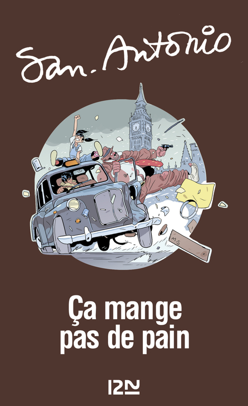 ebook cover of Ça mange pas de pain, by San-Antonio
