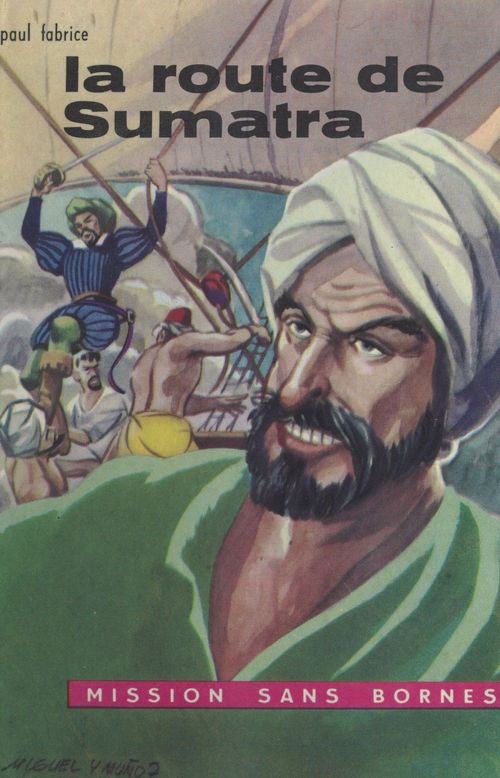 Couverture ebook de La route de Sumatra, de Paul Fabrice