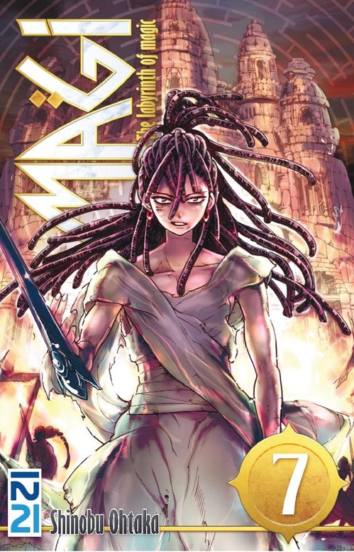 Couverture ebook de Magi - tome 07, de Shinobu Ohtaka