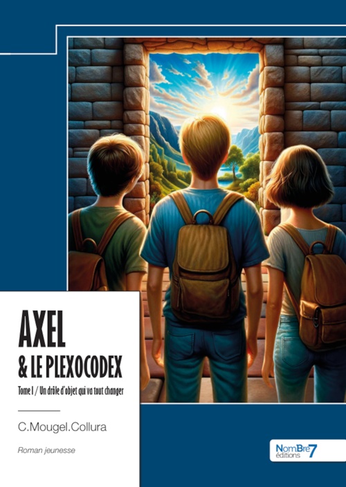 Couverture ebook de Axel et le Plexocodex, de C.Mougel.Collura
