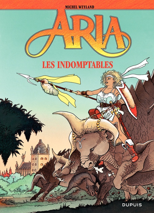 Couverture ebook de Aria - Tome 11 - Les indomptables, de Michel Weyland