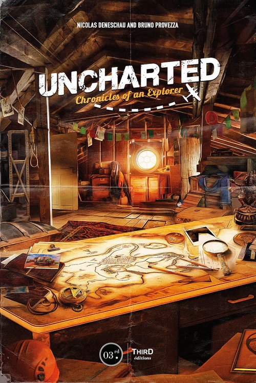 ebook cover of The saga Uncharted, by Bruno Provezza, Nicolas Deneschau