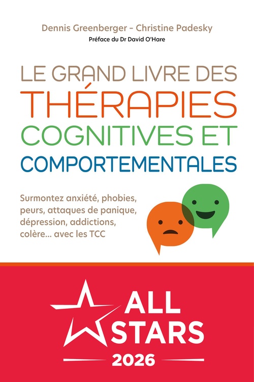 ebook cover of Le grand livre des thérapies cognitives et comportementales, by Dennis Greenberger, Christine Padesky