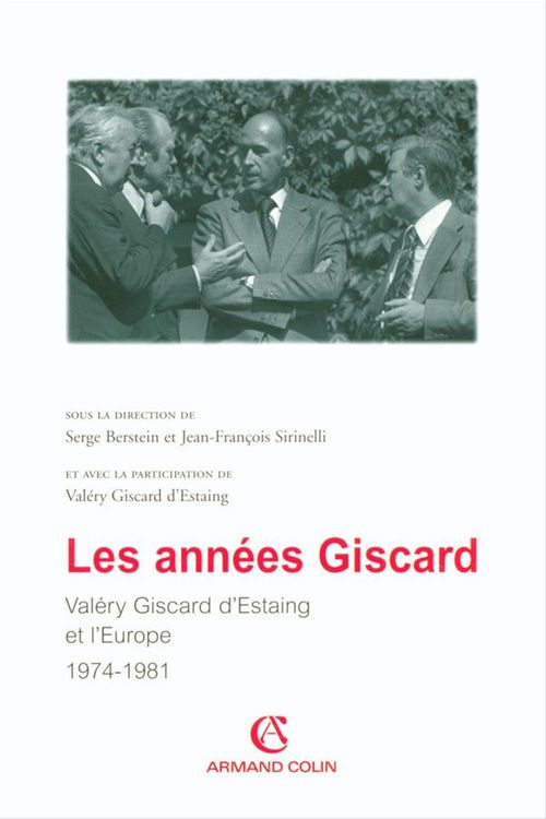 ebook cover of Les années Giscard, by