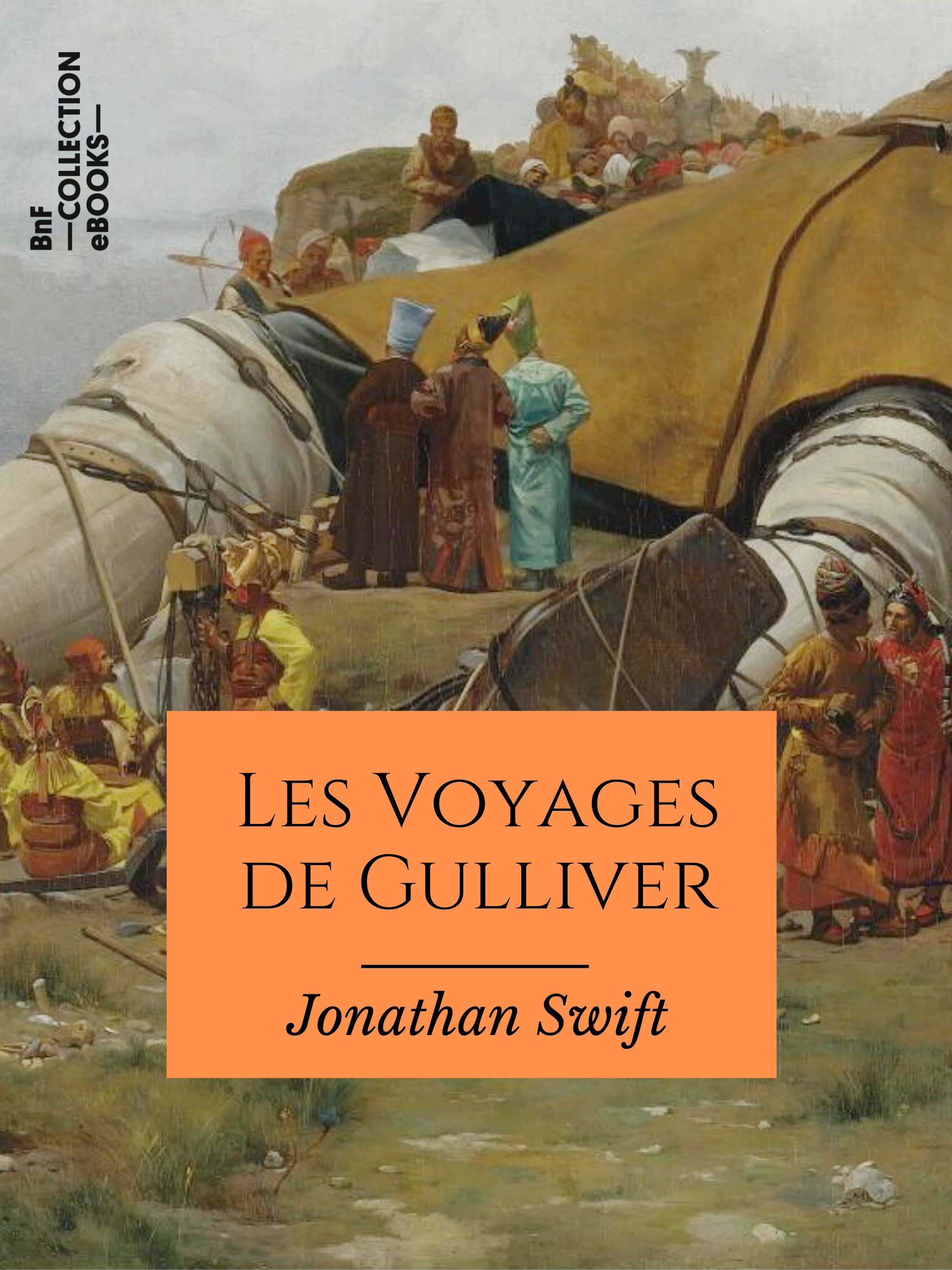 ebook cover of Les Voyages de Gulliver, by L''Abbe Desfontaine, Jonathan Swift