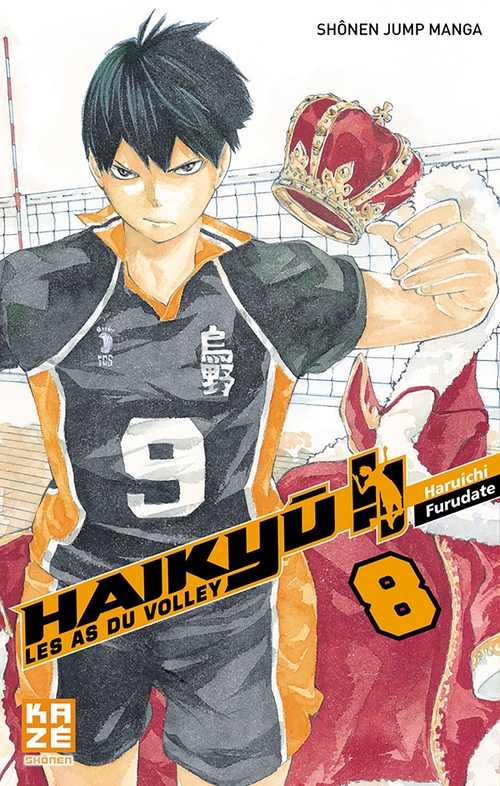 Couverture ebook de Haikyu !! - Les As du volley T08, de Haruichi Furudate