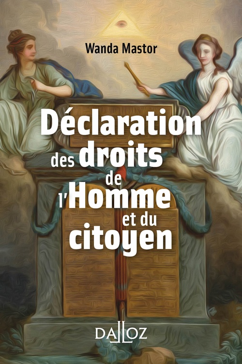 ebook cover of La Déclaration des droits de l'homme et du citoyen, by Wanda Mastor