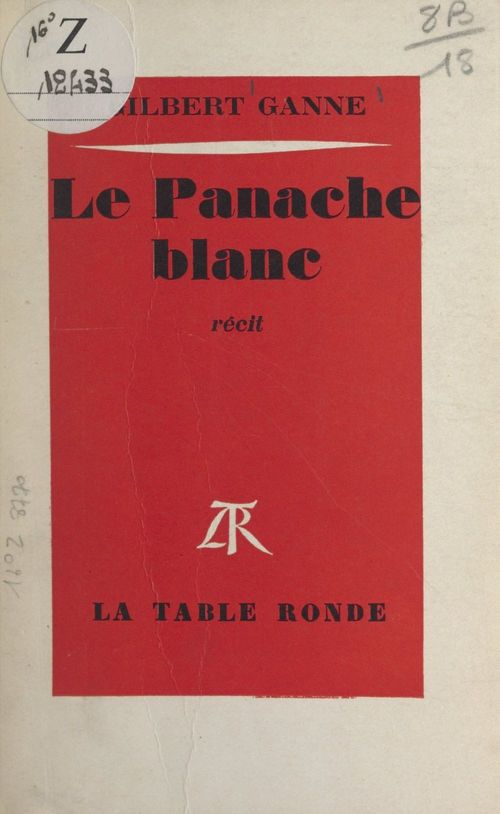 Couverture ebook de Le panache blanc, de Gilbert Ganne
