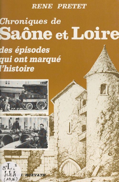 Couverture ebook de Chroniques de Saône-et-Loire (3), de Rene Pretet