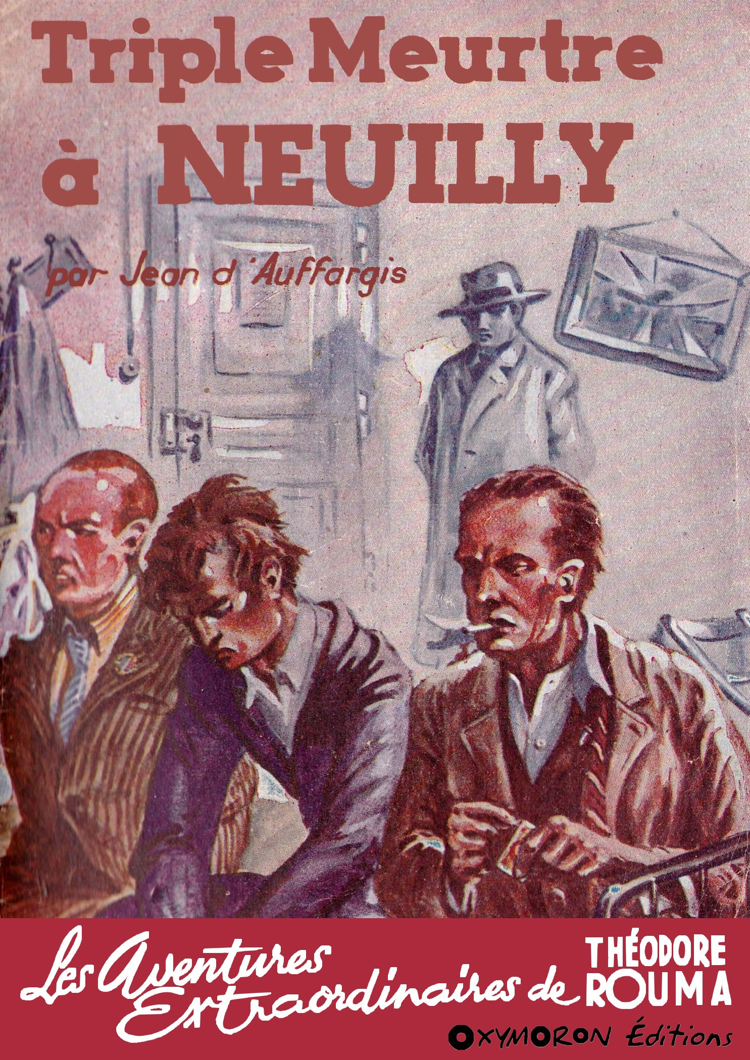 ebook cover of Triple meurtre à Neuilly, by Jean D''Auffargis