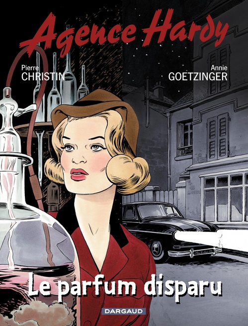 Couverture ebook de Agence Hardy - Tome 1 - Le parfum disparu, de Pierre Christin, Annie Goetzinger