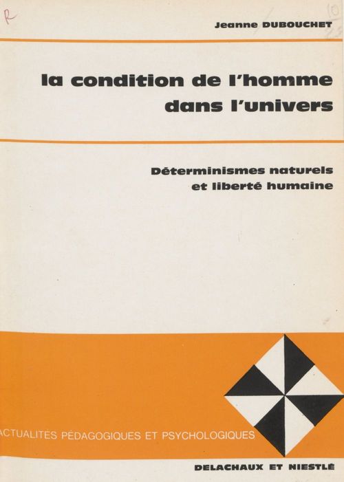 ebook cover of La Condition de l'homme dans l'univers, by Dubouchet Jeanne