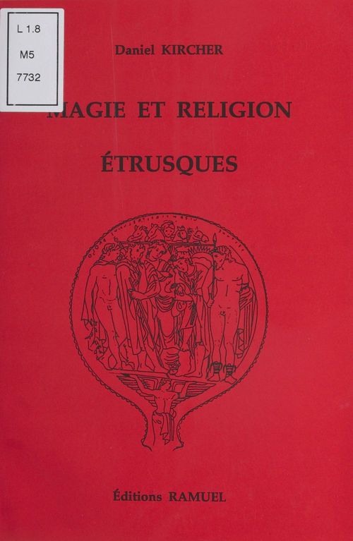 Couverture ebook de Magie et religion étrusques, de Daniel Kircher
