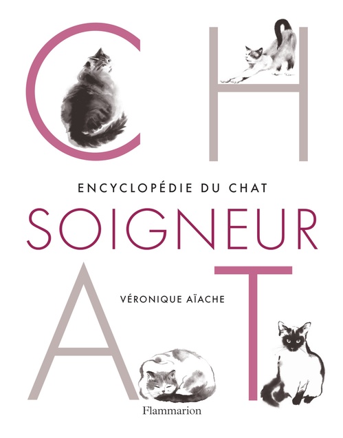 Couverture ebook de Encyclopédie du chat soigneur, de Véronique Aïache